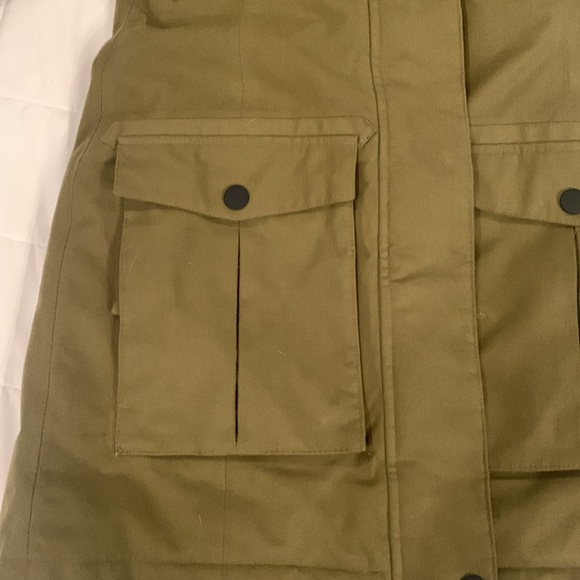 Gorgeous Ripzone Winter Jacket Ladies XS olive Military Green pockets snowboard - Picture 3 of 11